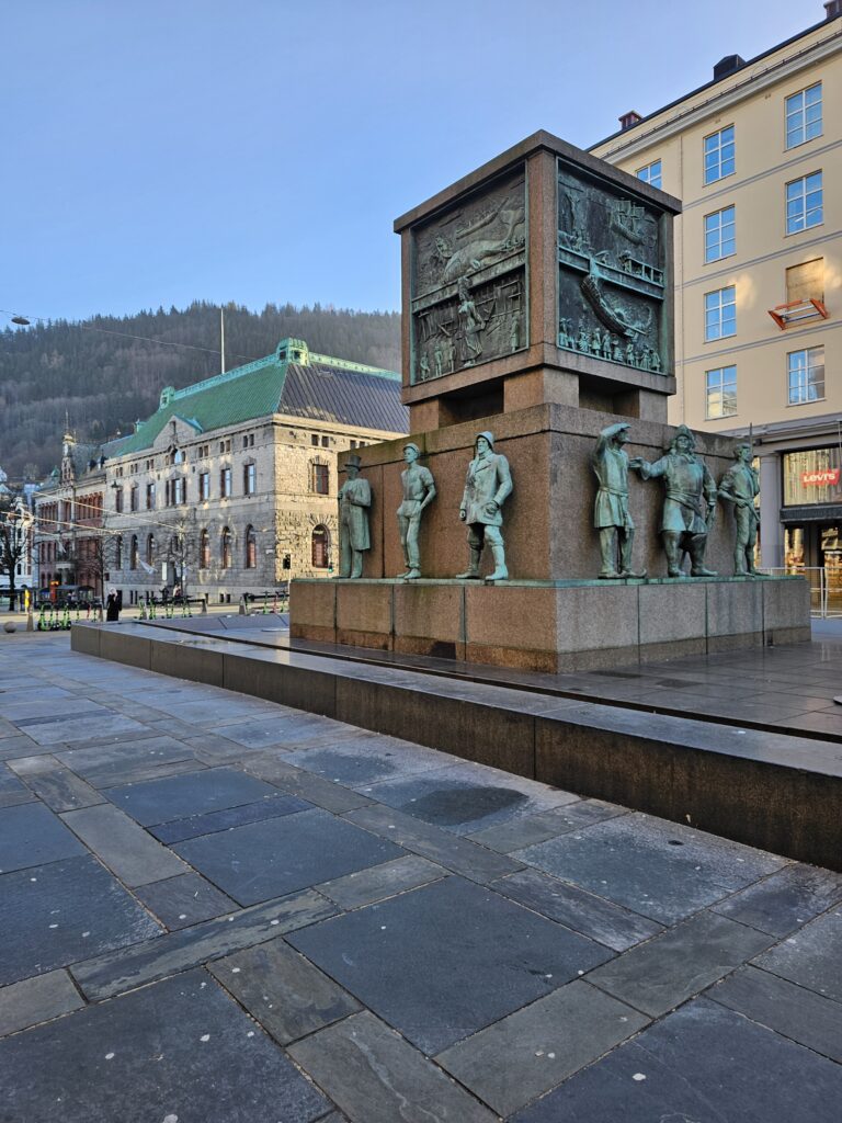 Bergen City Centre Memorial Statue