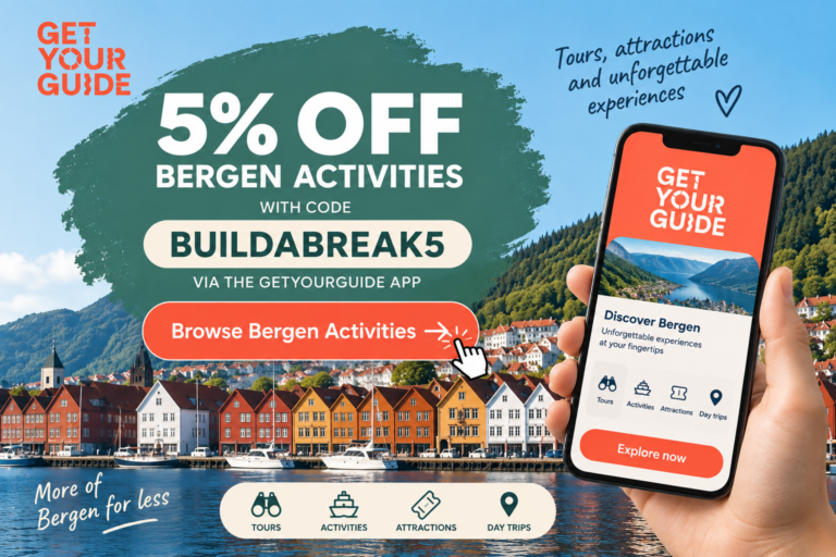 GetYour Guide Discount Code for Bergen Activities and Tours