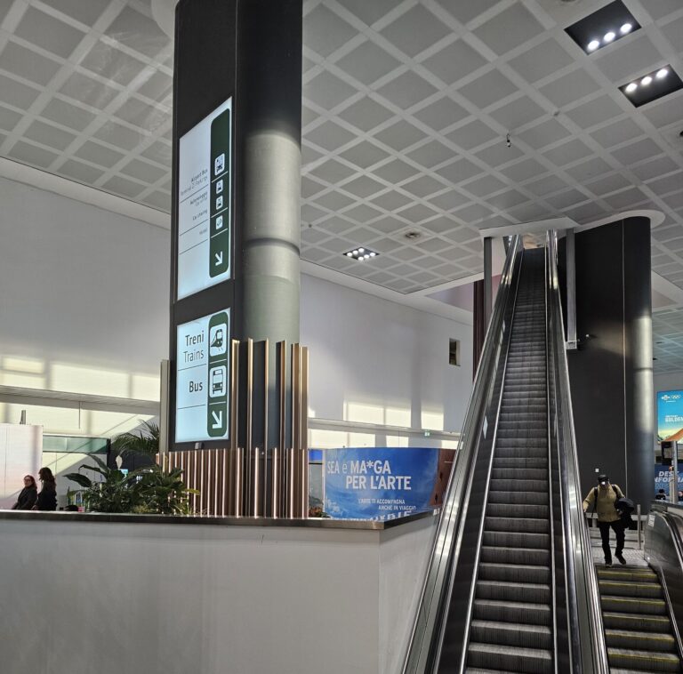 How to find Train Station at Milan Malpensa