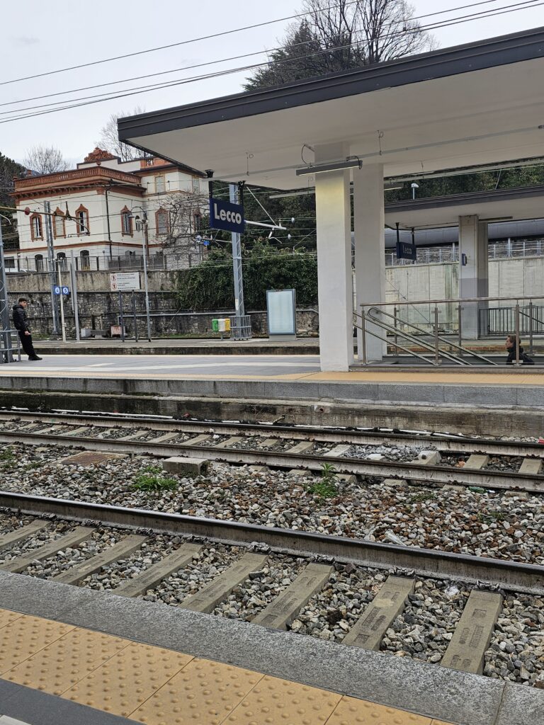 Lecco Train Station Lake Como