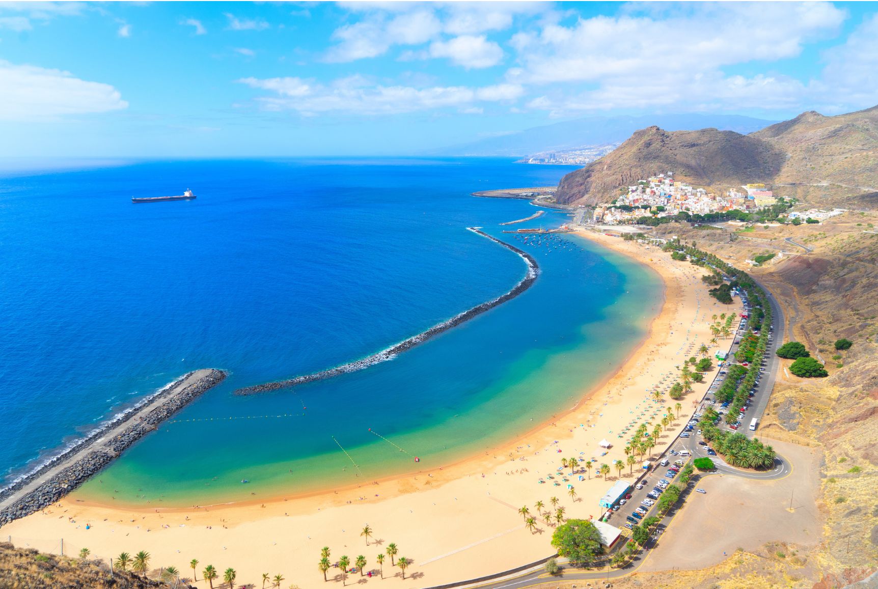 Tenerife in the Canary Islands, a winter sunshine extreme day trip destination from Glasgow Prestwick