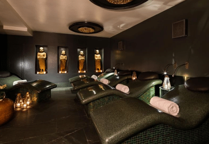 Luxury spa facilities at The May Fair Hotel in London
