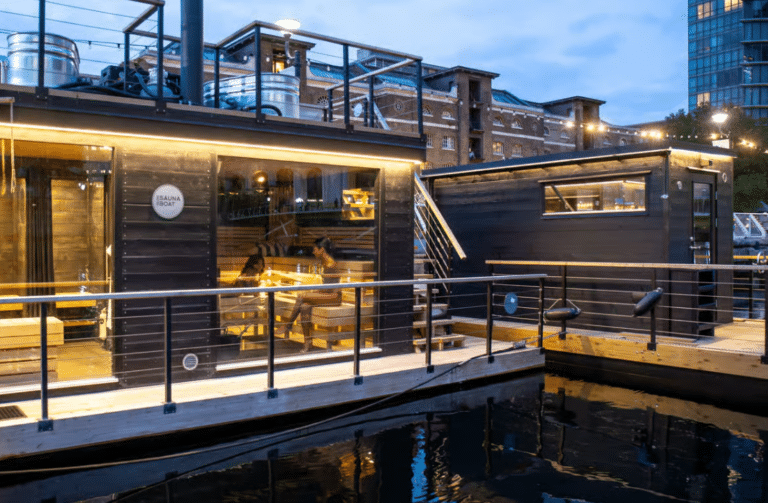 sauna experiences for teenagers in London at Canary Wharf